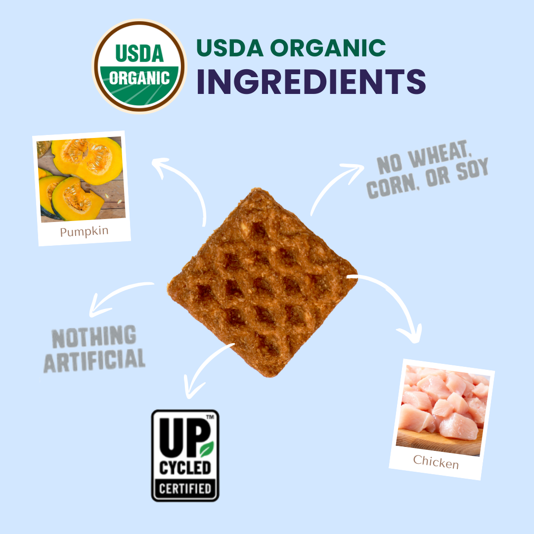ORGANIC CHICKEN WAFFLE BITES