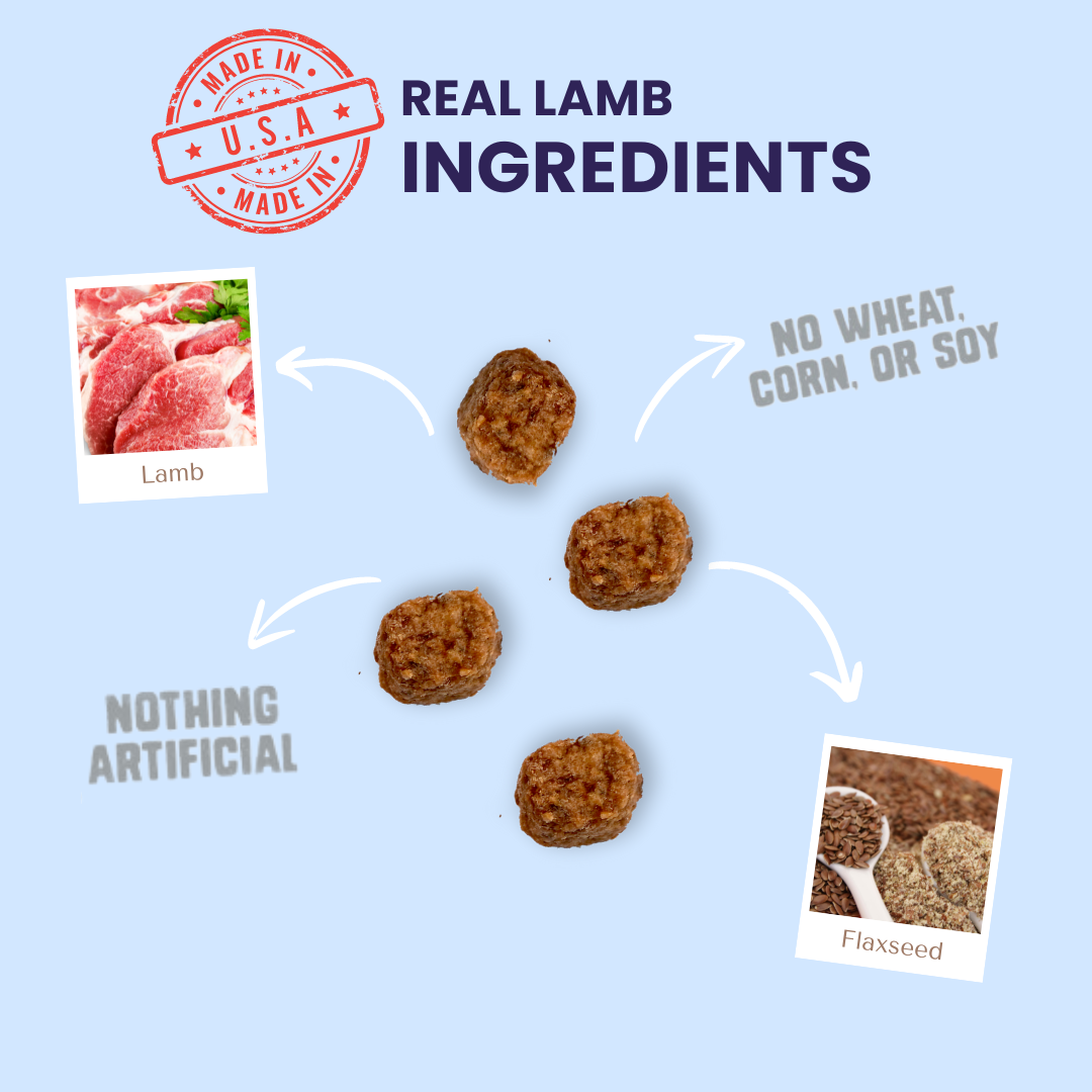 LAMB FLAXSEED BITES