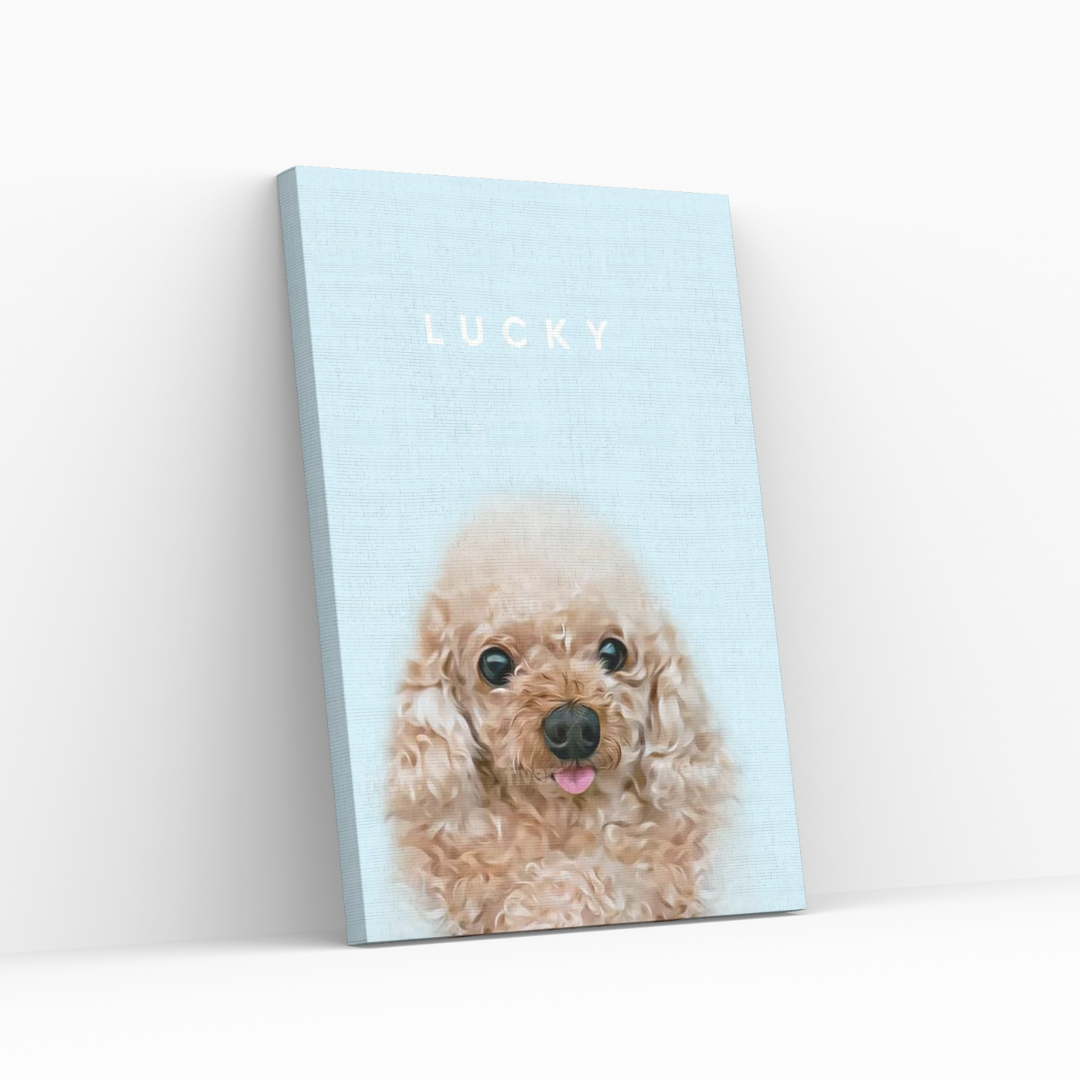 CUSTOM PET PORTRAIT CANVAS