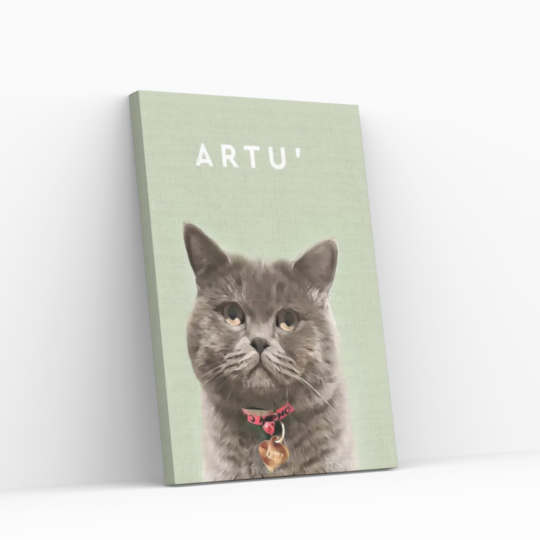 CUSTOM PET PORTRAIT CANVAS