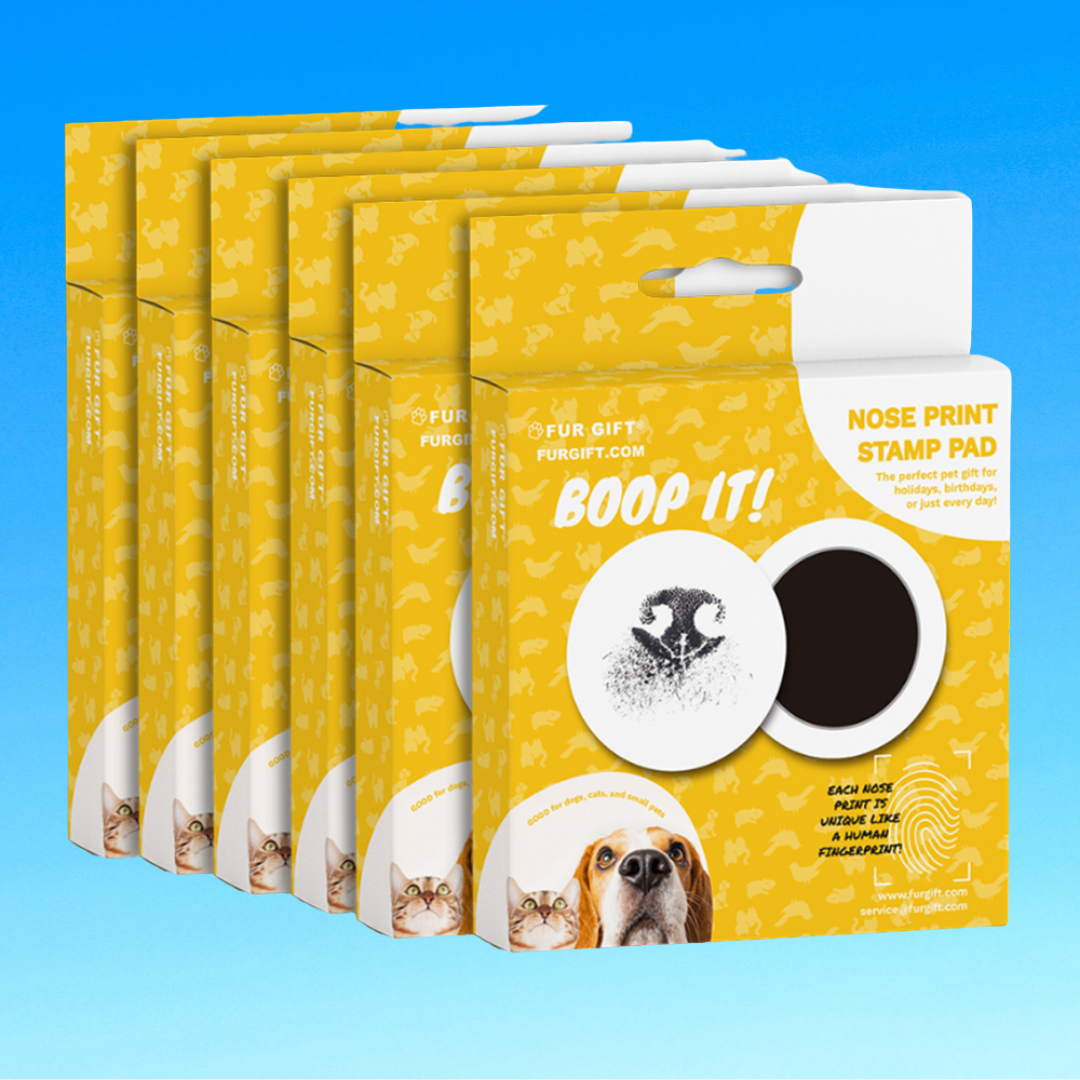6 Pack of Nose Print Stamp Pads