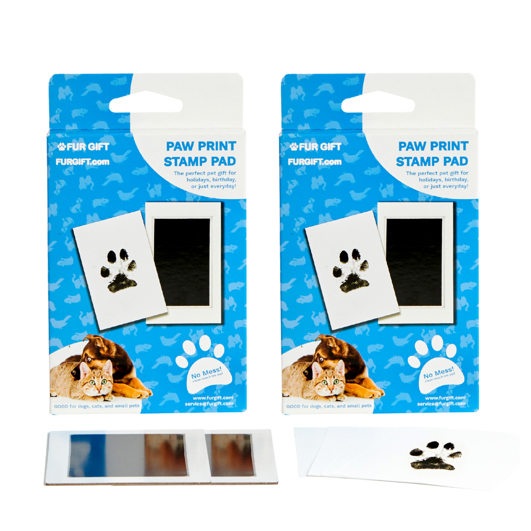 2 Pack of Paw Print Stamp Pads