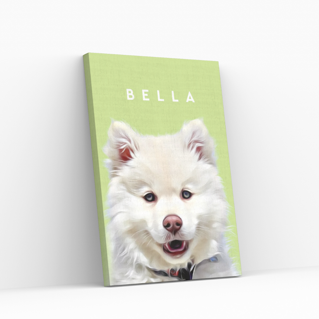 CUSTOM PET PORTRAIT CANVAS