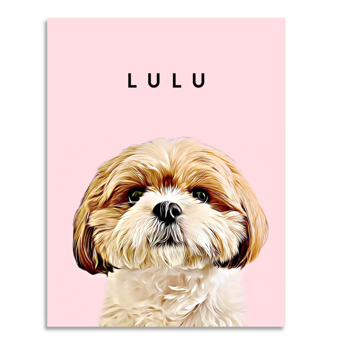 CUSTOM PET PORTRAIT PRINT