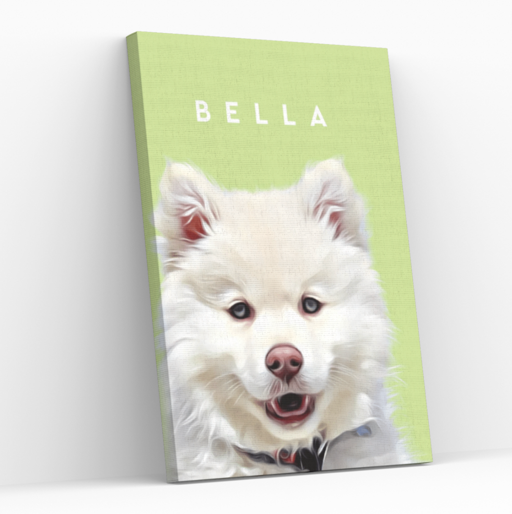 CUSTOM PET PORTRAIT CANVAS