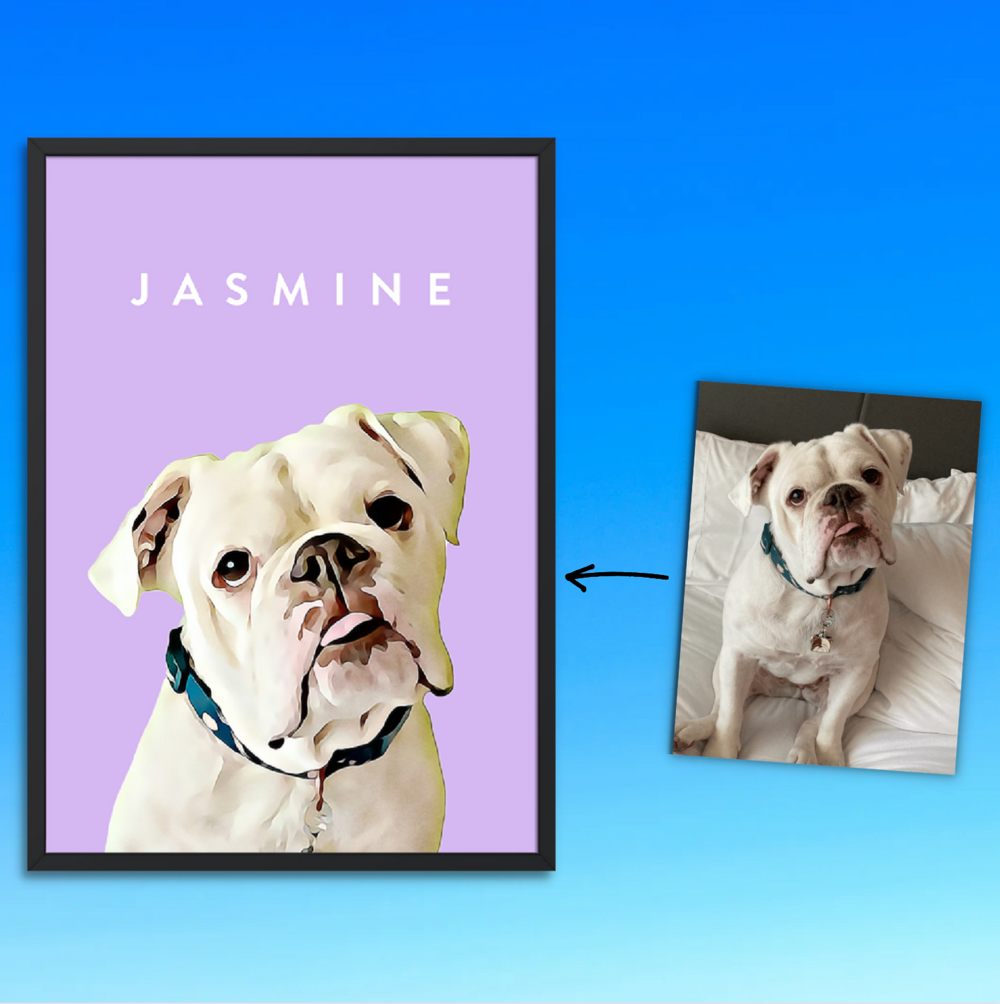 CUSTOM PET PORTRAIT PRINT