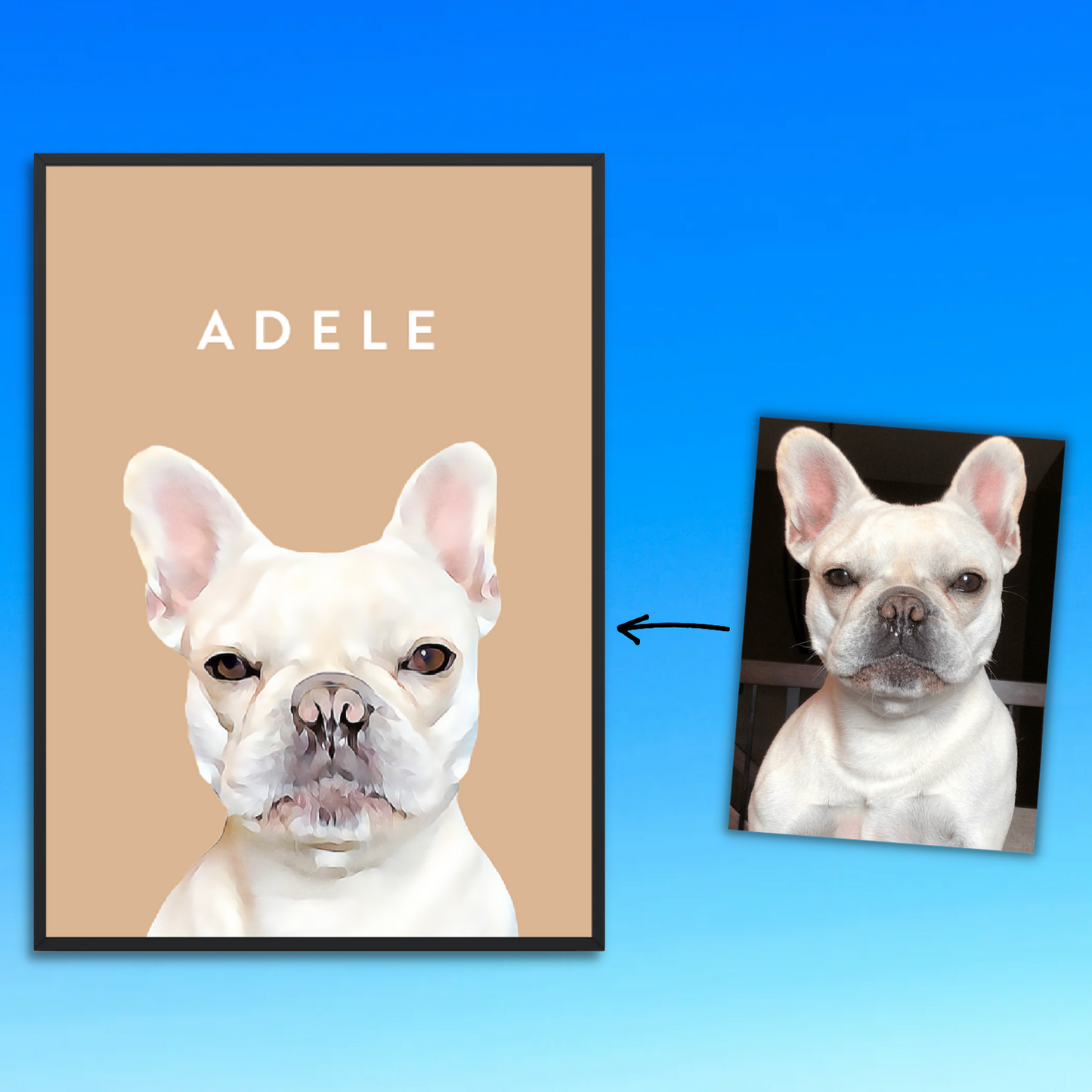 CUSTOM PET PORTRAIT PRINT