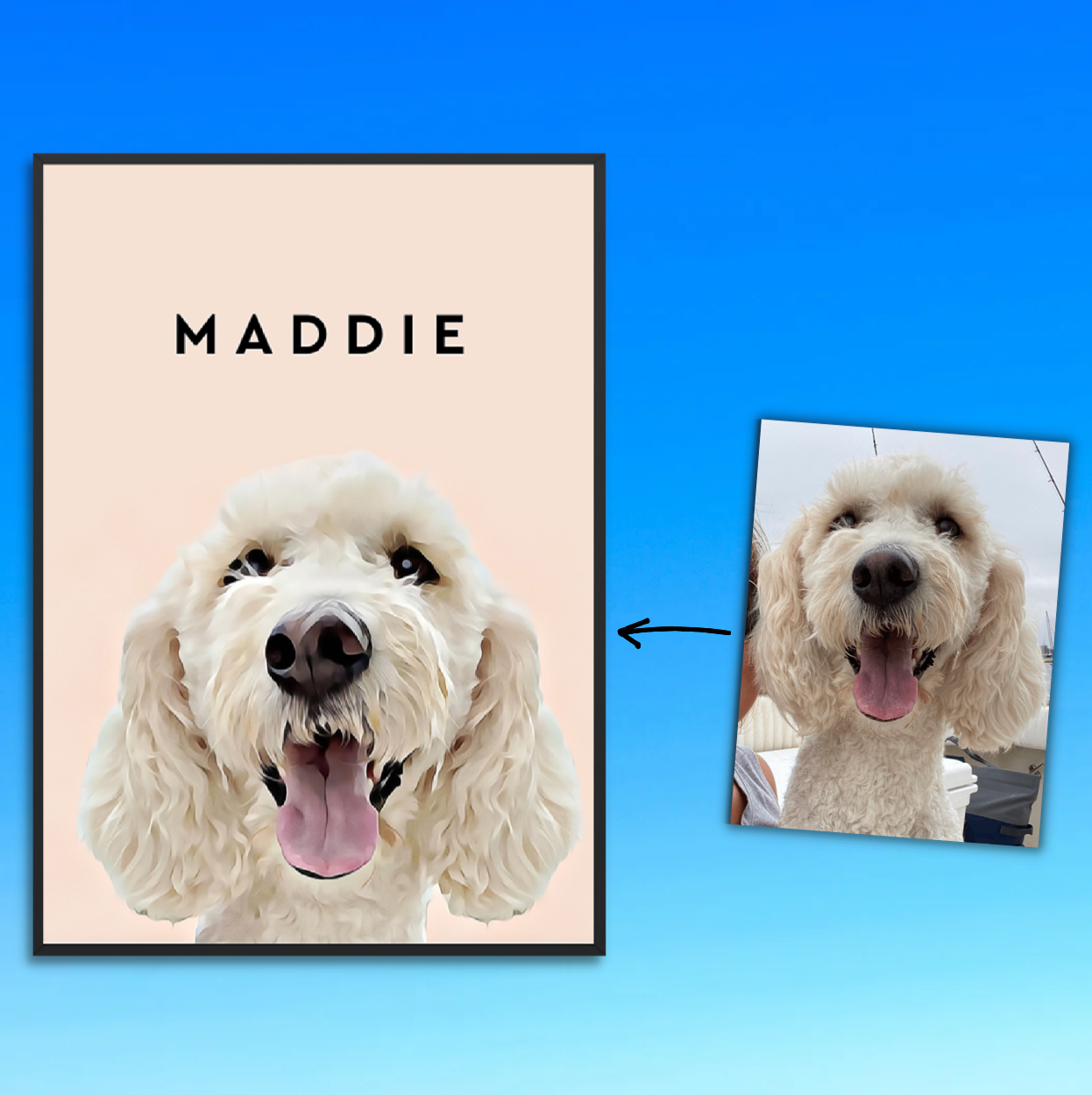 CUSTOM PET PORTRAIT PRINT