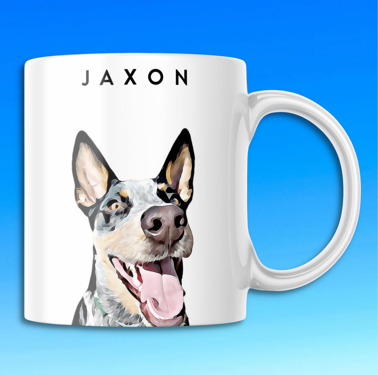 CUSTOM PET PORTRAIT COFFEE MUG
