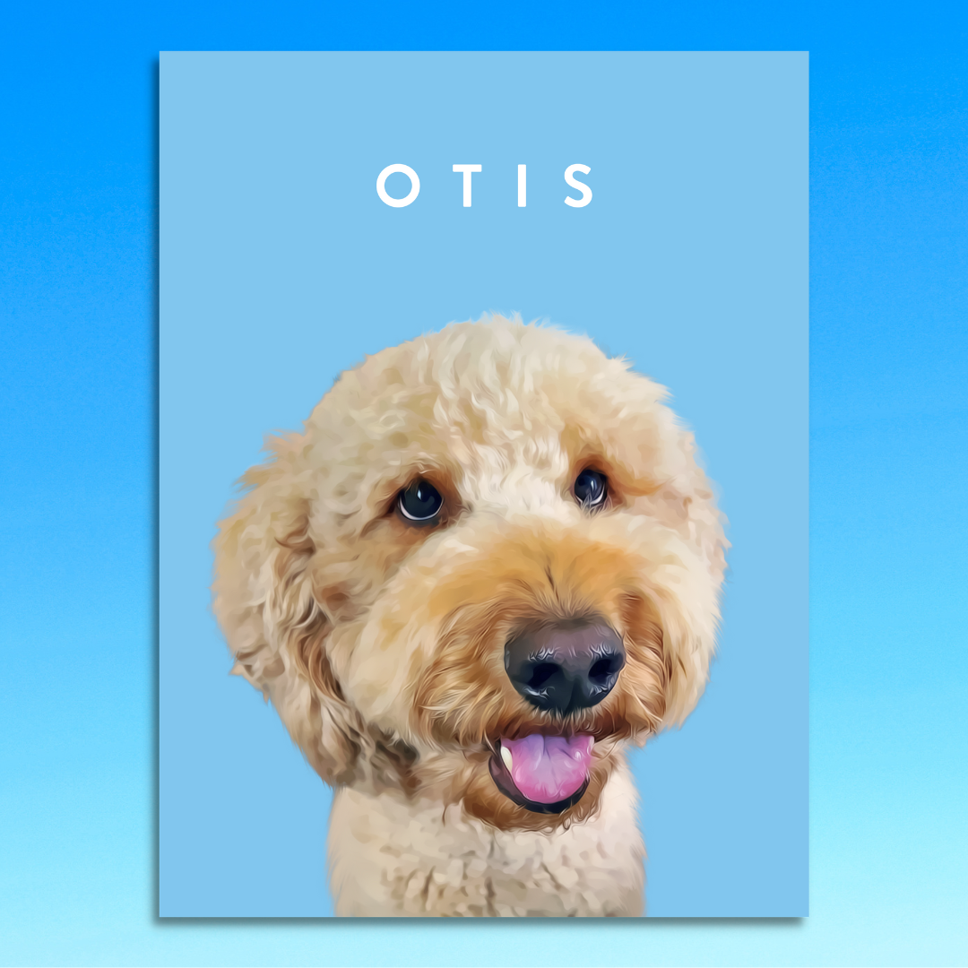 CUSTOM PET PORTRAIT PRINT