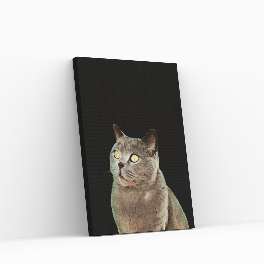 CUSTOM PET PORTRAIT CANVAS