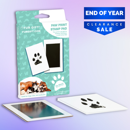 Dog Plus Size Paw Print Stamp Pads