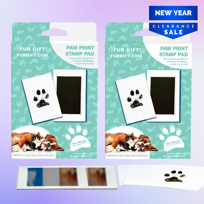 Plus Size Paw Print Stamp Pad