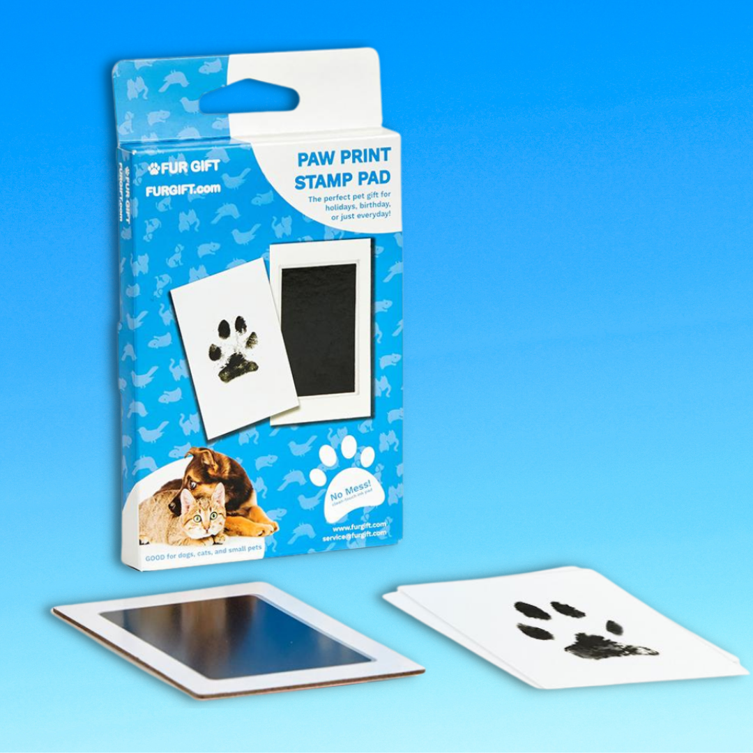 2 Pack of Paw Print Stamp Pads – Fur Gift