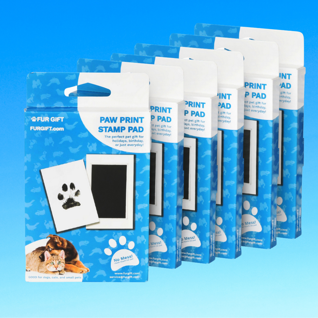 4 Pack of Nose Print Stamp Pads – Fur Gift