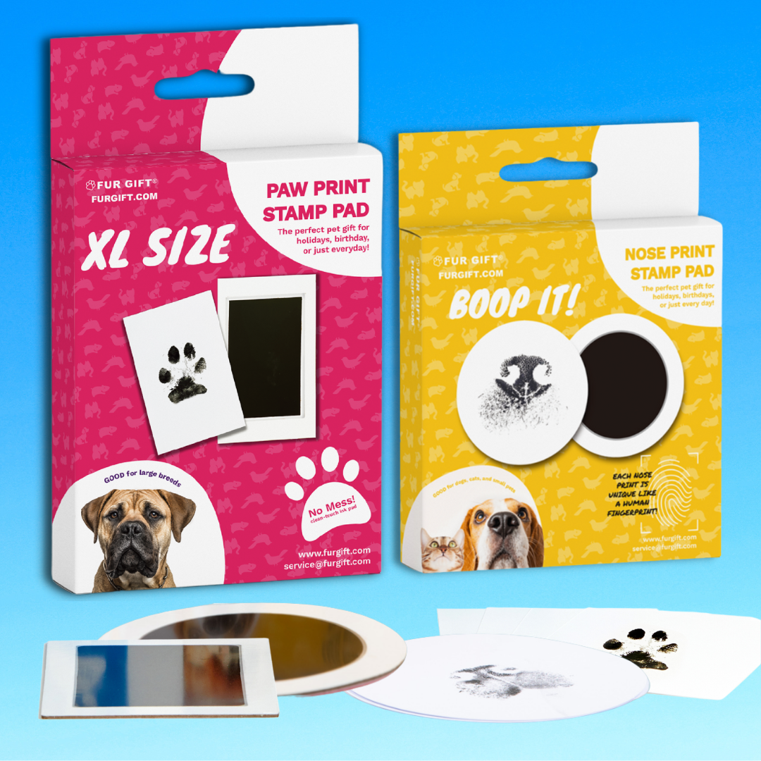 XL Size Paw Print & Nose Print Bundle – Fur Gift